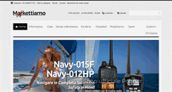 Desktop Screenshot of markettiamo.com